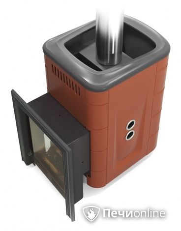 Печь для бани на газу TMF Уренгой Мини 2018 Inox БСЭ ТО терракота в Архангельске